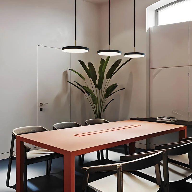 Euroselle Lunara UFO Style LED Pendant Light Modern Minimalist Ceiling Lamp
