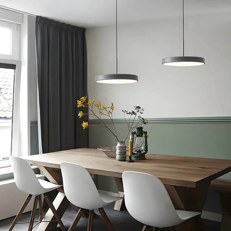 Euroselle Lunara UFO Style LED Pendant Light Modern Minimalist Ceiling Lamp