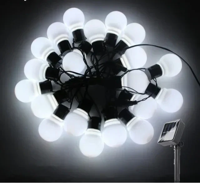 Euroselle GardenLumina Outdoor Garland Light For Patios And Gardens