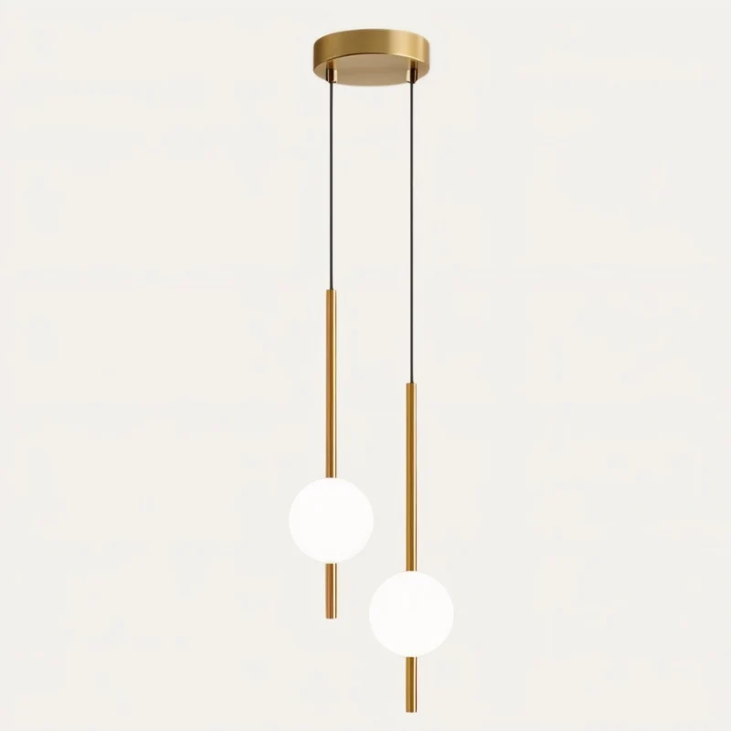 Afzal Pendant Light Euroselle Nordic Glass Ball Pendant Light for Living Rooms and Bedrooms