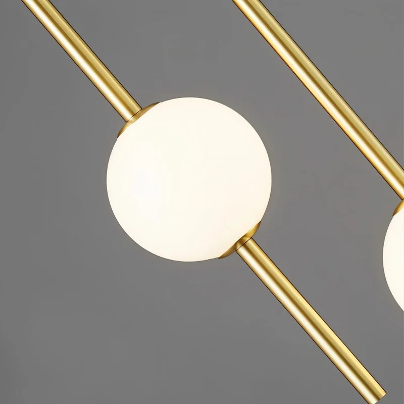 Afzal Pendant Light Euroselle Nordic Glass Ball Pendant Light for Living Rooms and Bedrooms