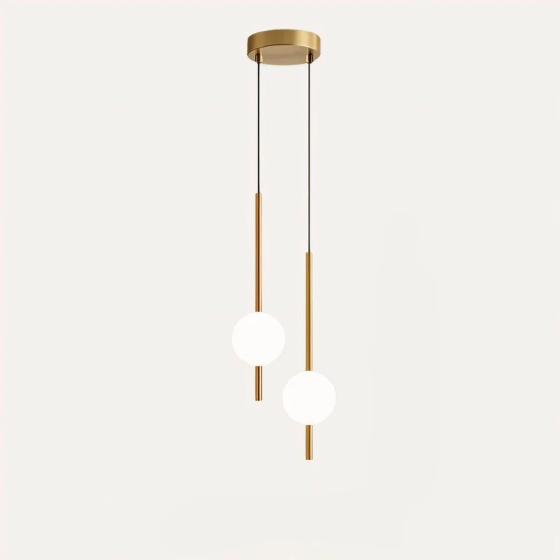 Afzal Pendant Light Euroselle Nordic Glass Ball Pendant Light for Living Rooms and Bedrooms