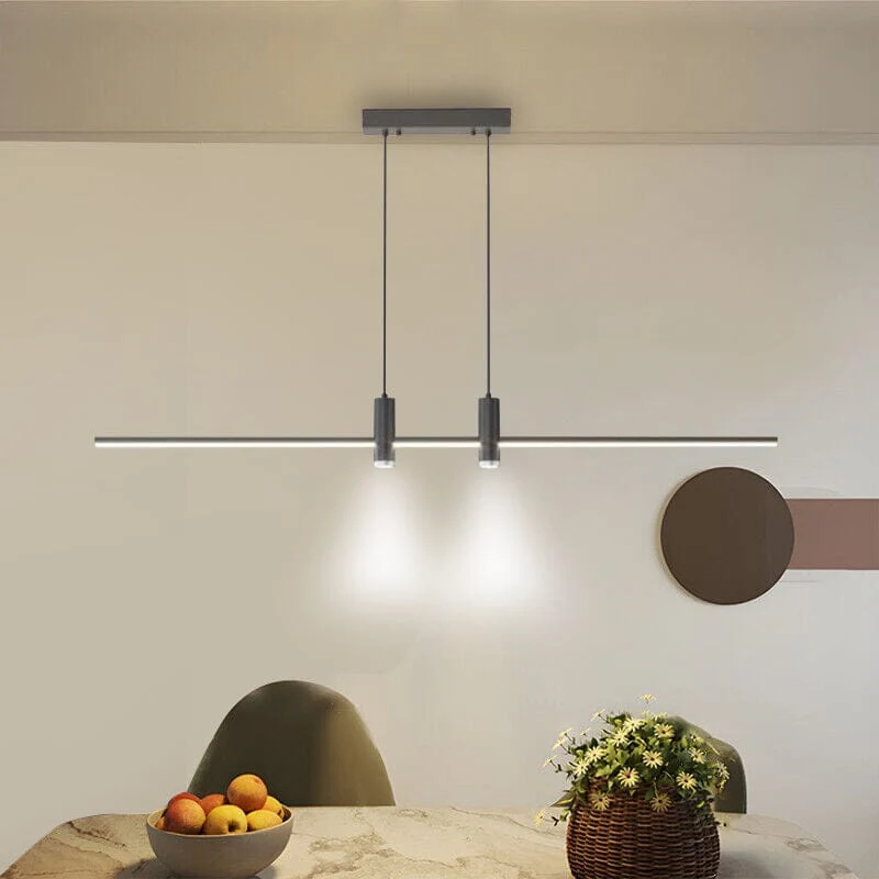 Euroselle Dual Pendant Light With Iron And Acrylic 90-260V