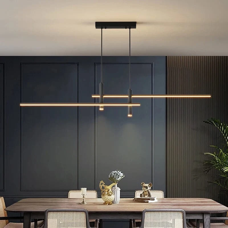 Euroselle Dual Pendant Light With Iron And Acrylic 90-260V