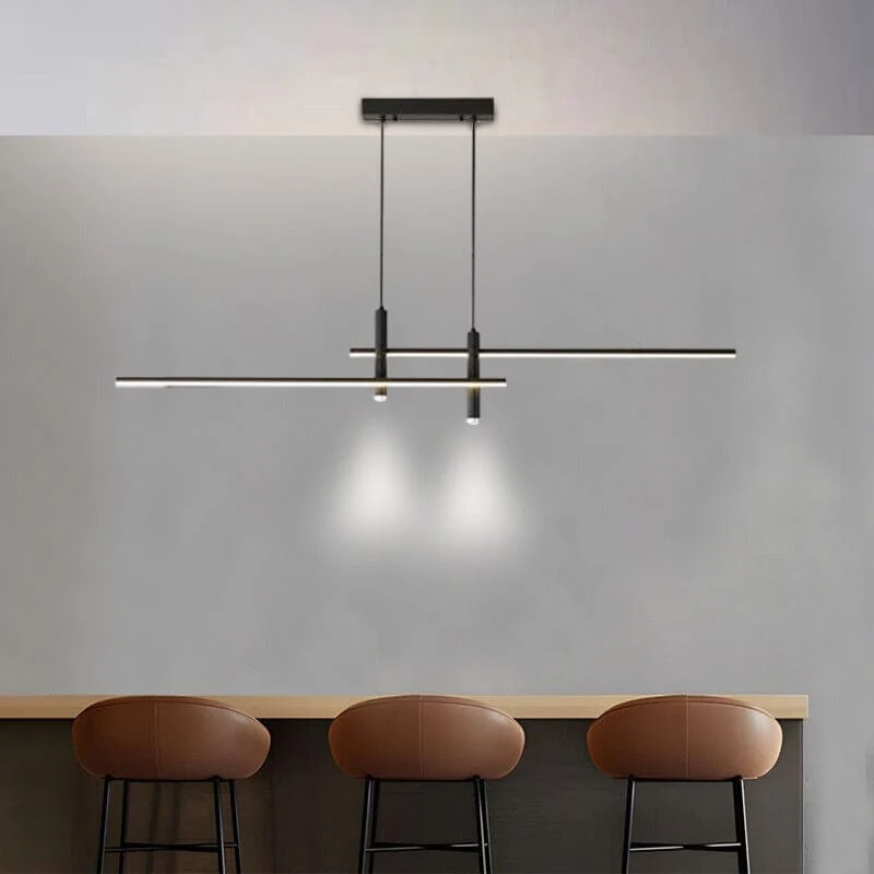 Euroselle Dual Pendant Light With Iron And Acrylic 90-260V