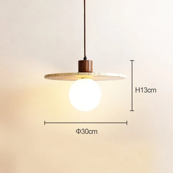 Euroselle Travertine Wabi Pendant Lights For Modern Decor
