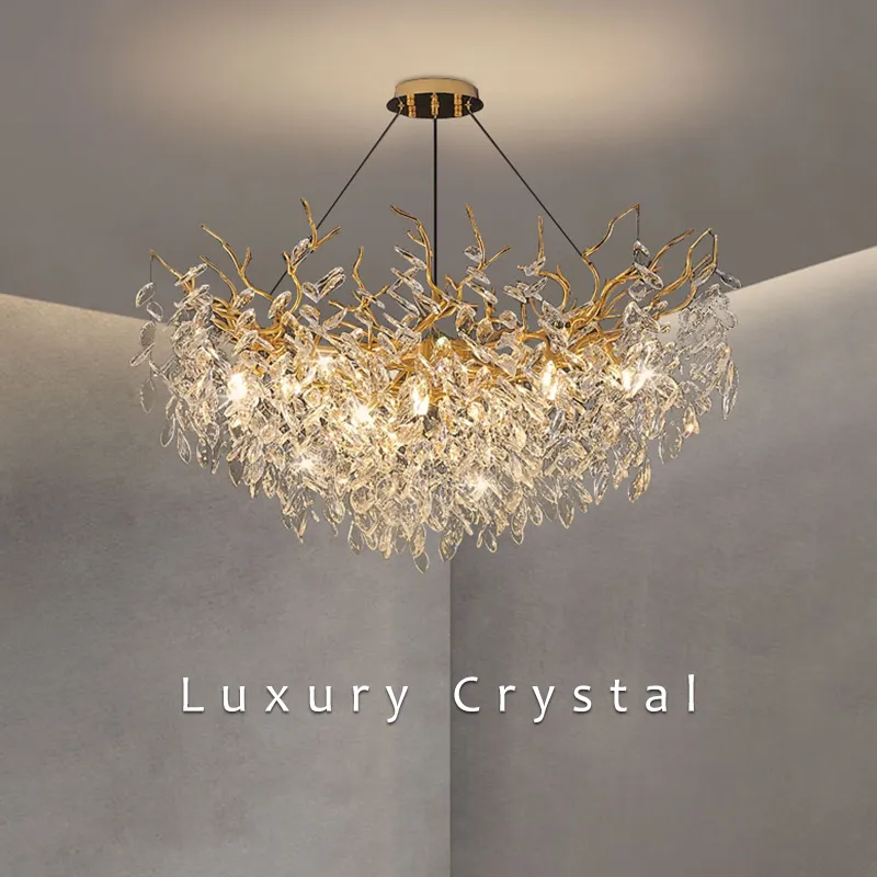 Euroselle Royal Brompton Golden Round Pendant Light