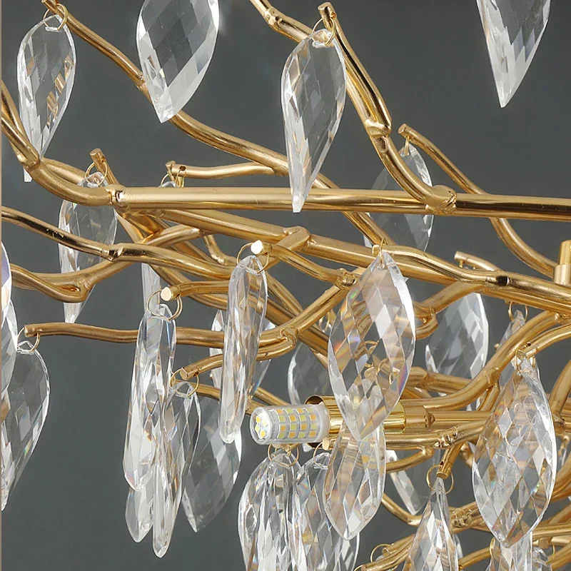 Euroselle Royal Brompton Golden Round Pendant Light