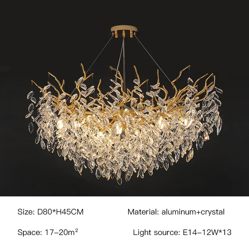 Euroselle Royal Brompton Golden Round Pendant Light