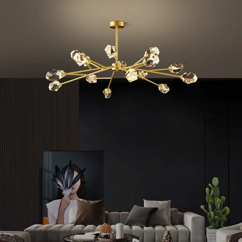 Como Crystal Pendant Light By Euroselle Dazzling Modern Crystal Bulbs For Bright Rooms