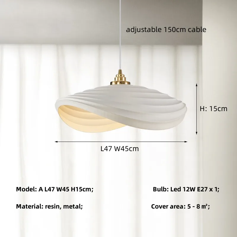 Shibumi Minimalist Resin Pendant Lights By Euroselle