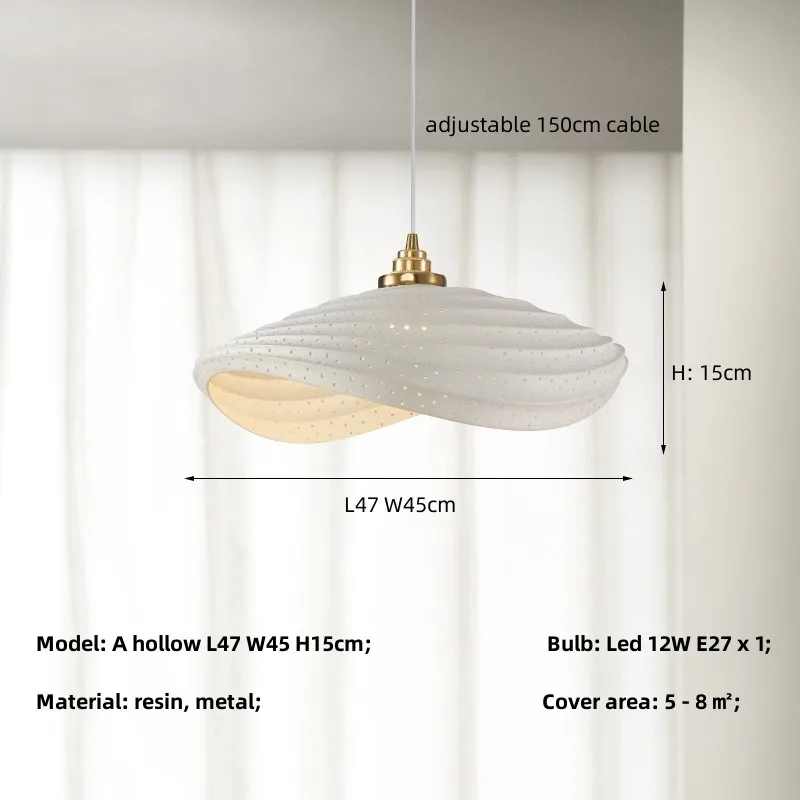 Shibumi Minimalist Resin Pendant Lights By Euroselle