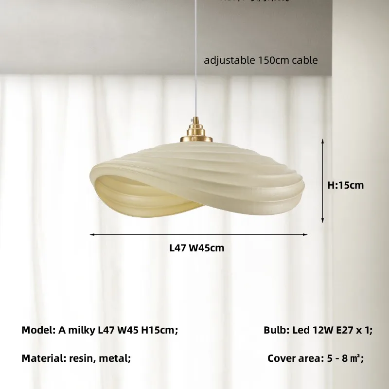 Shibumi Minimalist Resin Pendant Lights By Euroselle