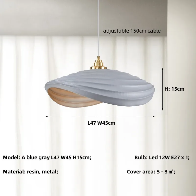 Shibumi Minimalist Resin Pendant Lights By Euroselle