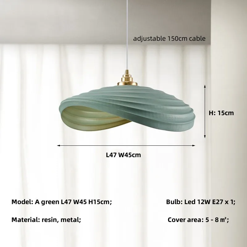Shibumi Minimalist Resin Pendant Lights By Euroselle