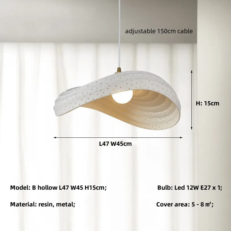 Shibumi Minimalist Resin Pendant Lights By Euroselle