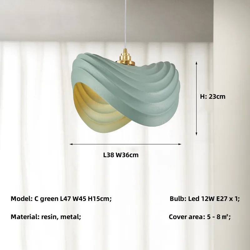 Shibumi Minimalist Resin Pendant Lights By Euroselle