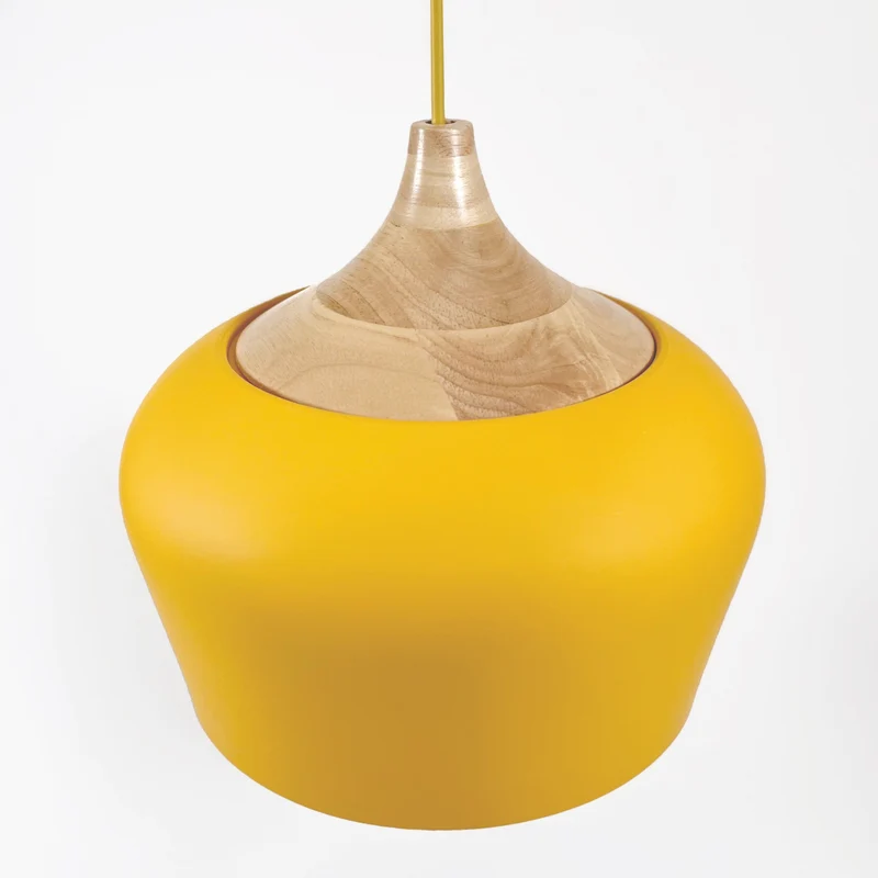 Soft Pastel Palette Pendant Lights In Metal And Wood Final Sale Euroselle