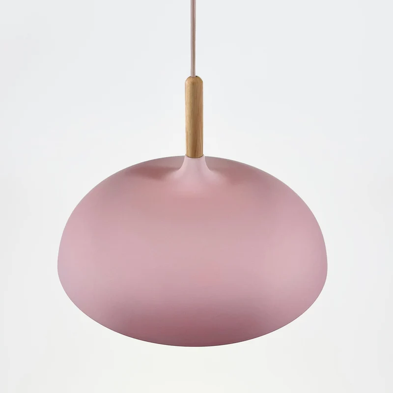 Soft Pastel Palette Pendant Lights In Metal And Wood Final Sale Euroselle