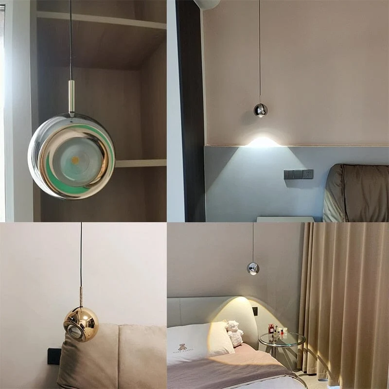Euroselle Space Angled LED Pendant Lights With Adjustable Angle