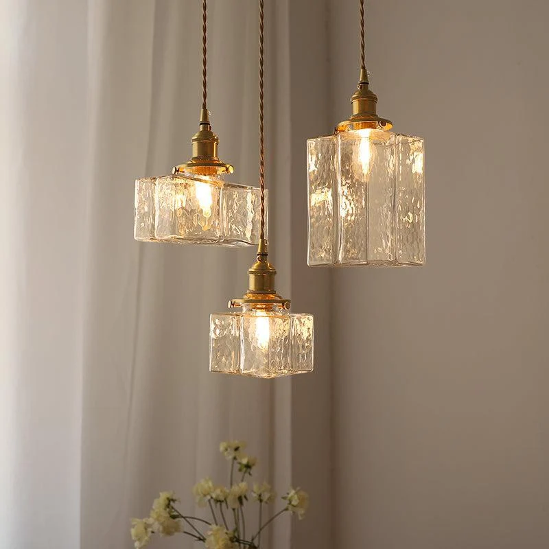 The Jewel Glass And Brass Pendant Light By Euroselle