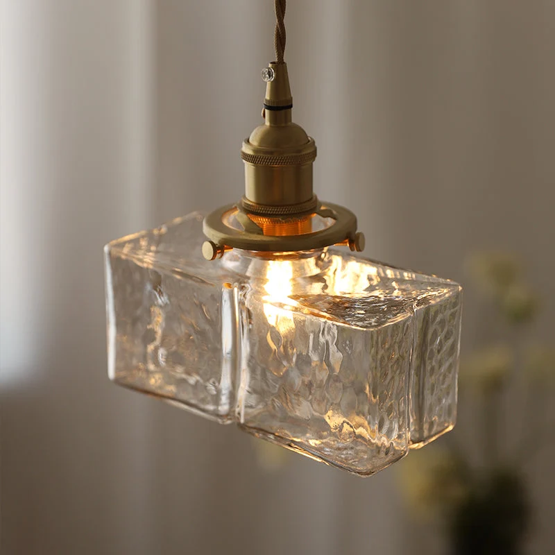 The Jewel Glass And Brass Pendant Light By Euroselle
