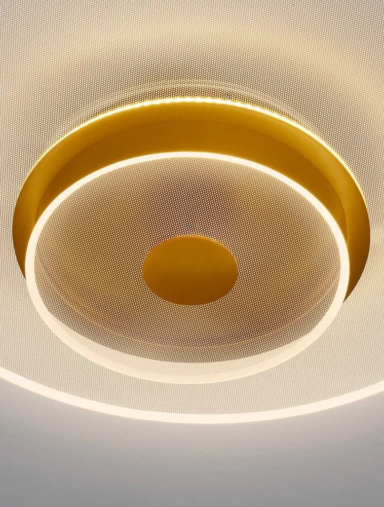 Copo LED Deckenleuchte 3000K Gold