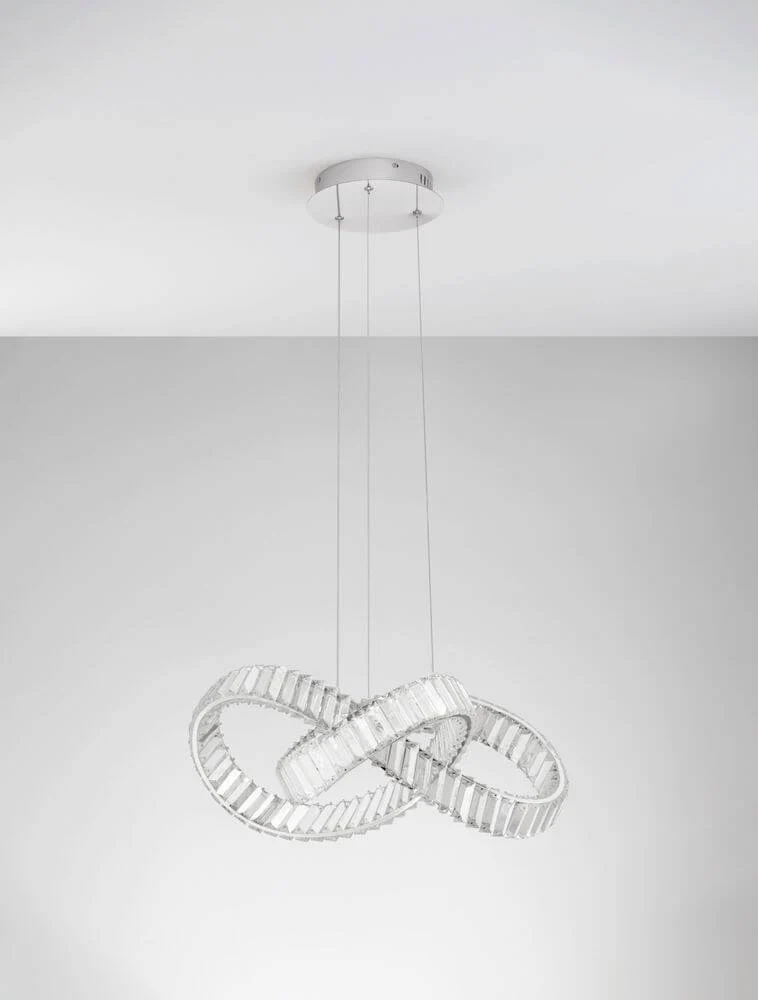 Conceto LED Pendelleuchte Verknotet Ø 60cm 3500K