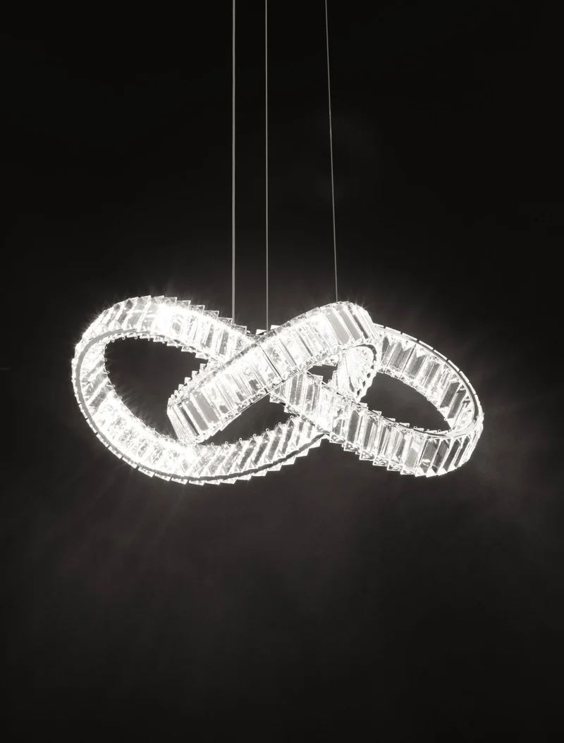 Conceto LED Pendelleuchte Verknotet Ø 60cm 3500K