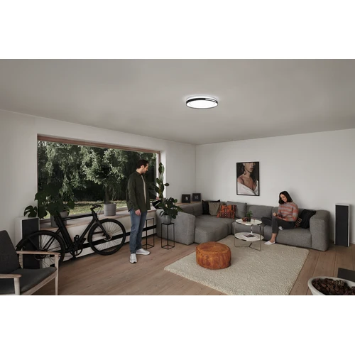 LEDVANCE Wifi SMART+ ORBIS LISA LED Deckenleuchte 50cm Tunable Weiß 30W / 2700-6500K schwarz