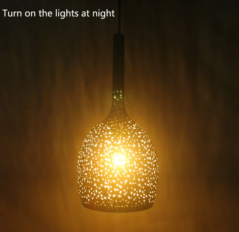 Euroselle Vintage Pendant Lamp Iron Loft Nordic Style E27
