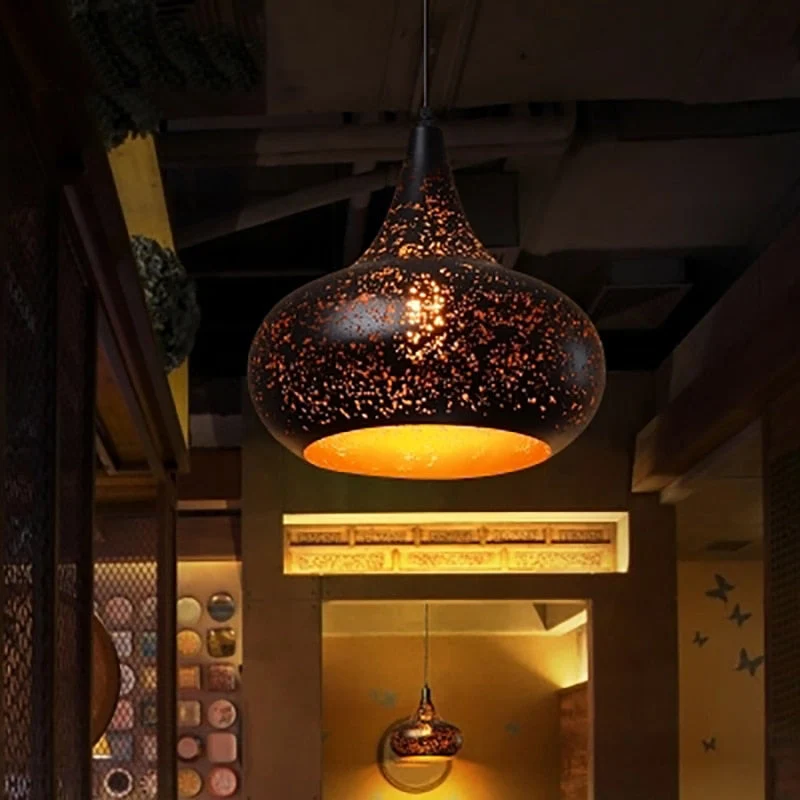 Euroselle Vintage Pendant Lamp Iron Loft Nordic Style E27