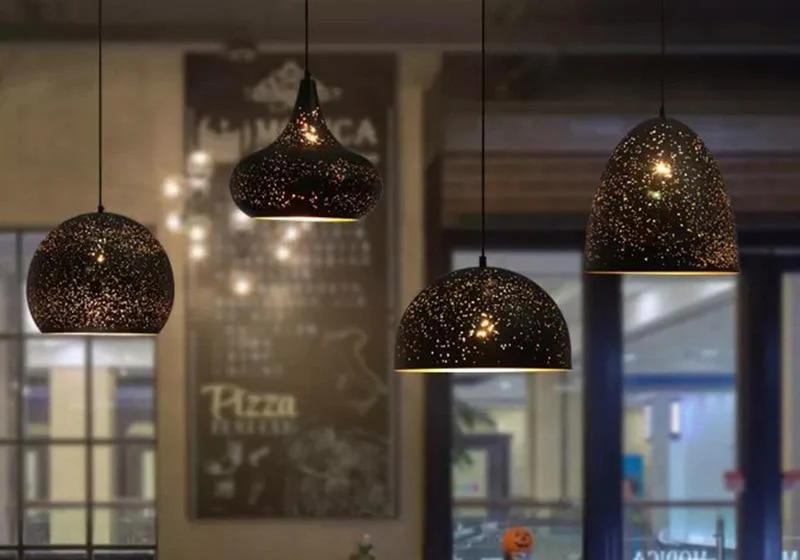 Euroselle Vintage Pendant Lamp Iron Loft Nordic Style E27