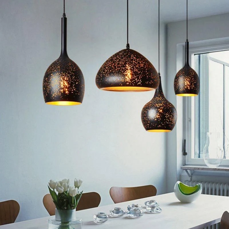 Euroselle Vintage Pendant Lamp Iron Loft Nordic Style E27