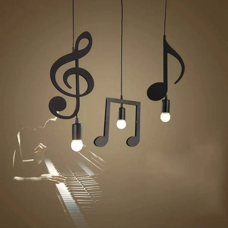 LYF Music Notes Modern Nordic Pendant Lights By Euroselle