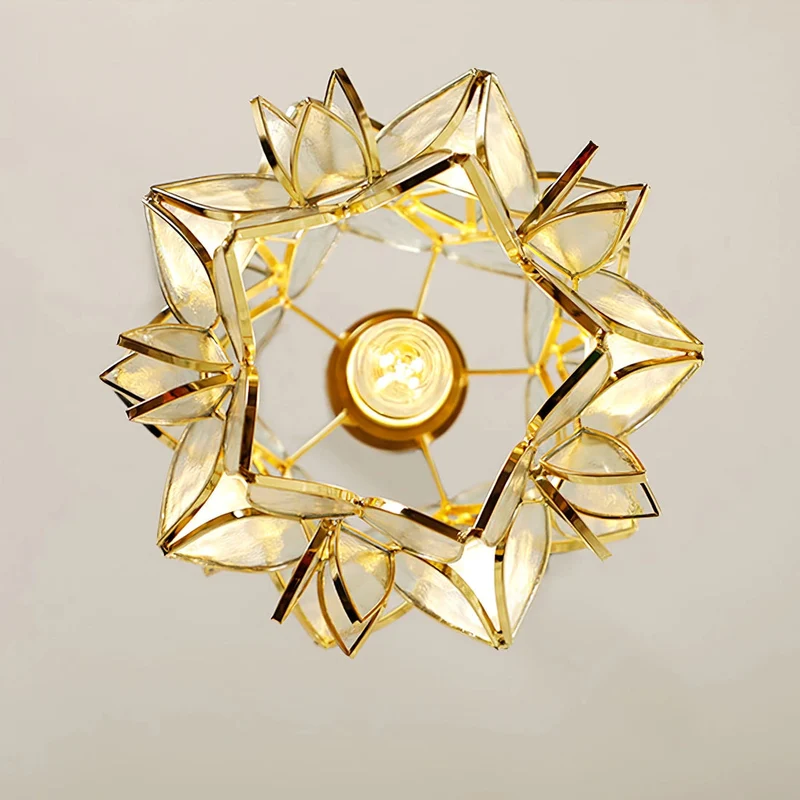 Capiz Pendant Light by Euroselle, Handcrafted Shell Lamp for Modern Interiors