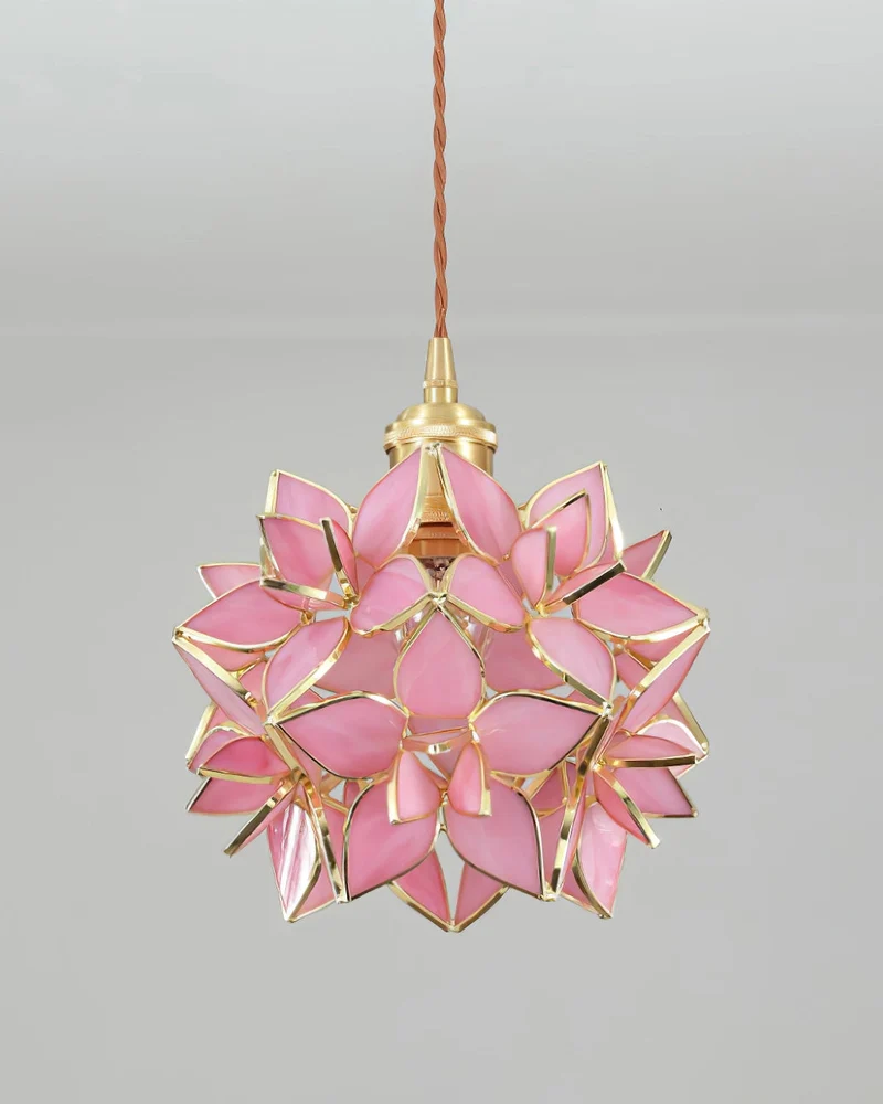 Capiz Pendant Light by Euroselle, Handcrafted Shell Lamp for Modern Interiors