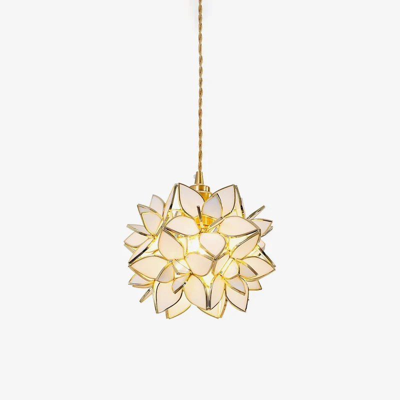 Capiz Pendant Light by Euroselle, Handcrafted Shell Lamp for Modern Interiors