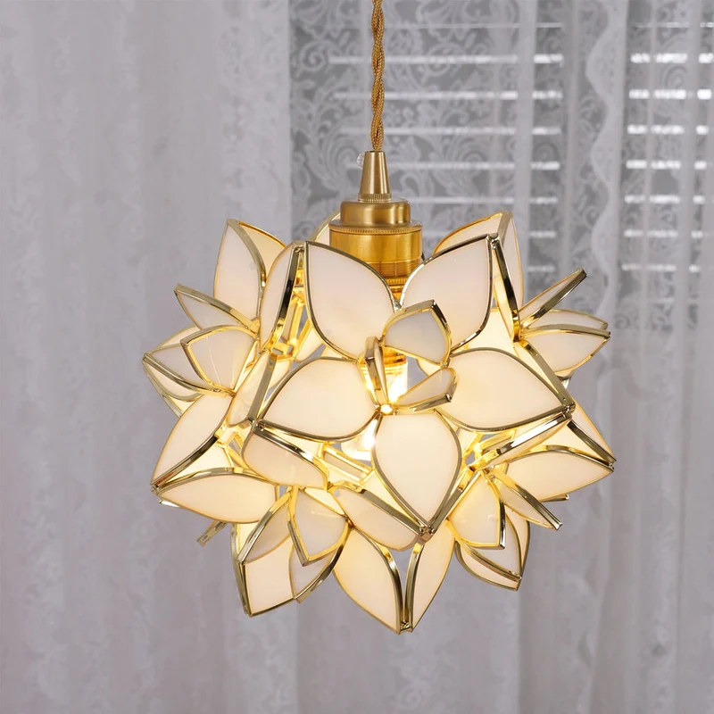 Capiz Pendant Light by Euroselle, Handcrafted Shell Lamp for Modern Interiors