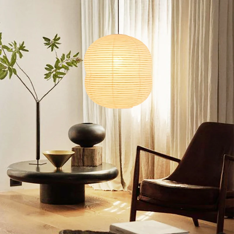 Euroselle Washi Paper Mini Pendant Light For Home Interiors