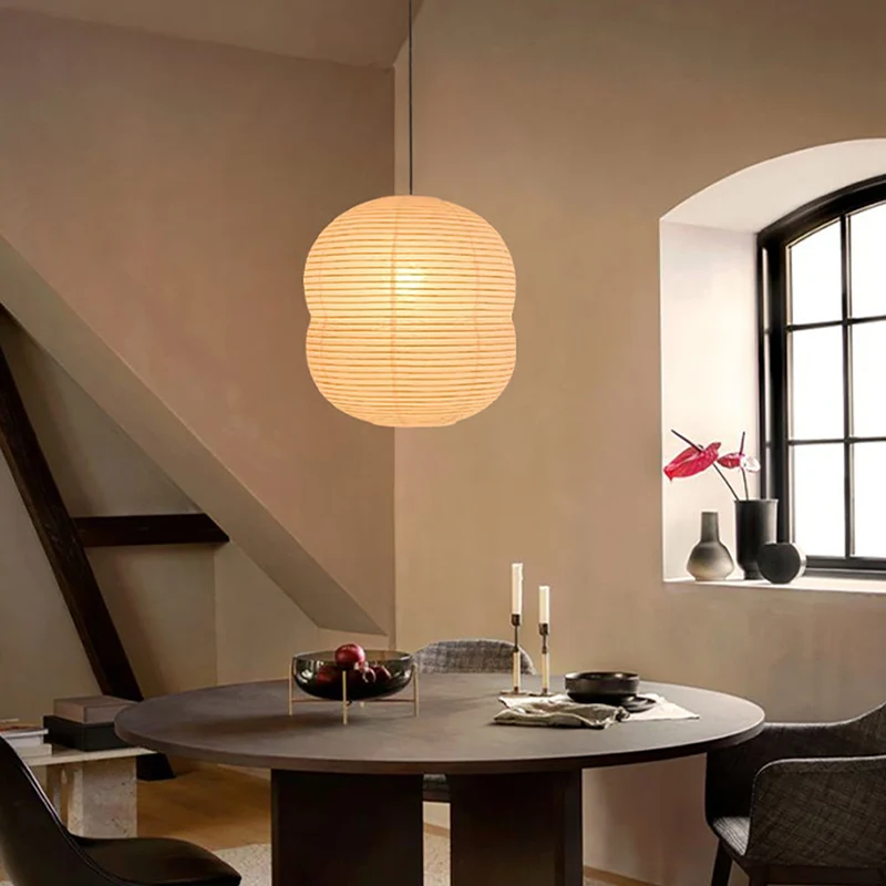 Euroselle Washi Paper Mini Pendant Light For Home Interiors