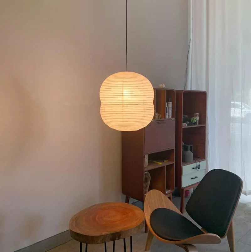 Euroselle Washi Paper Mini Pendant Light For Home Interiors
