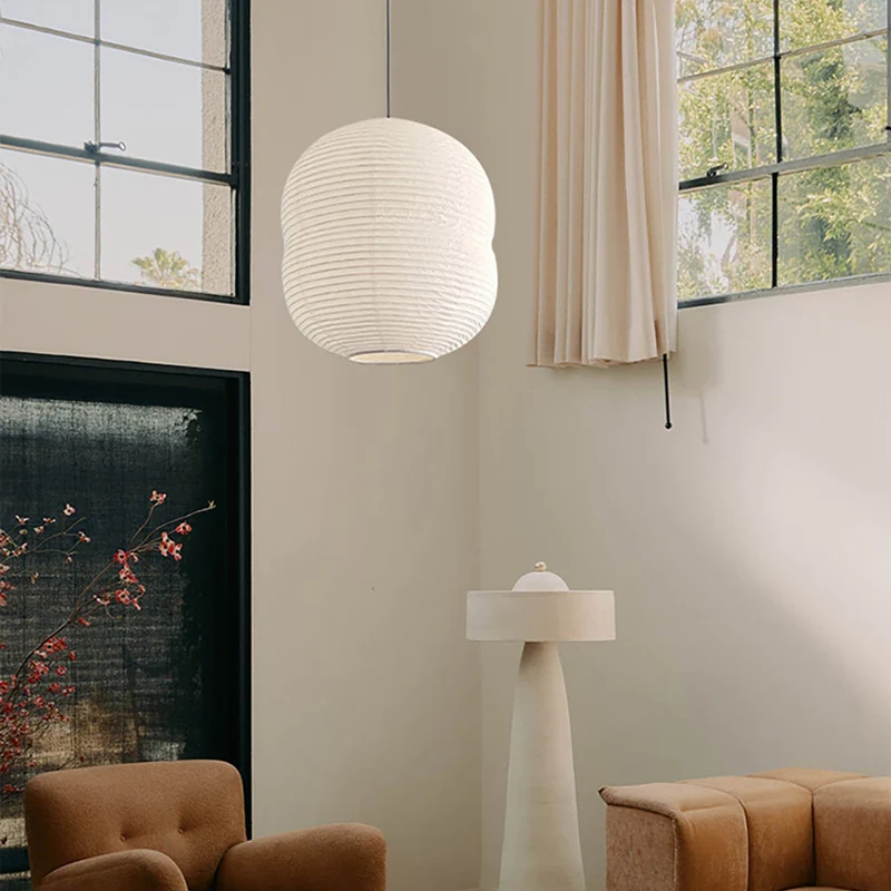 Euroselle Washi Paper Mini Pendant Light For Home Interiors