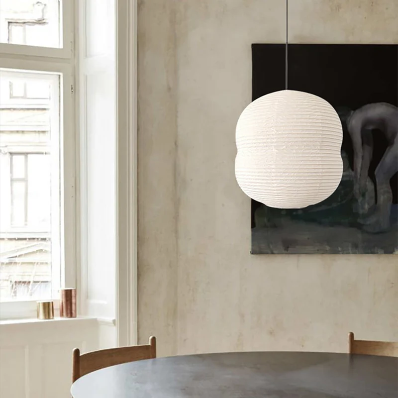 Euroselle Washi Paper Mini Pendant Light For Home Interiors