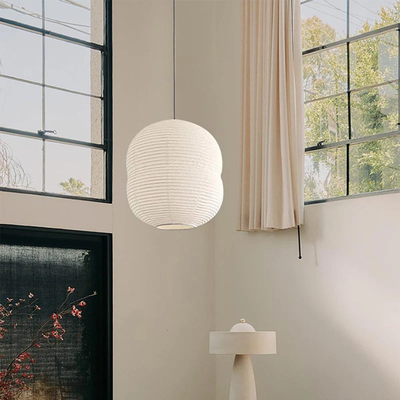 Euroselle Washi Paper Mini Pendant Light For Home Interiors
