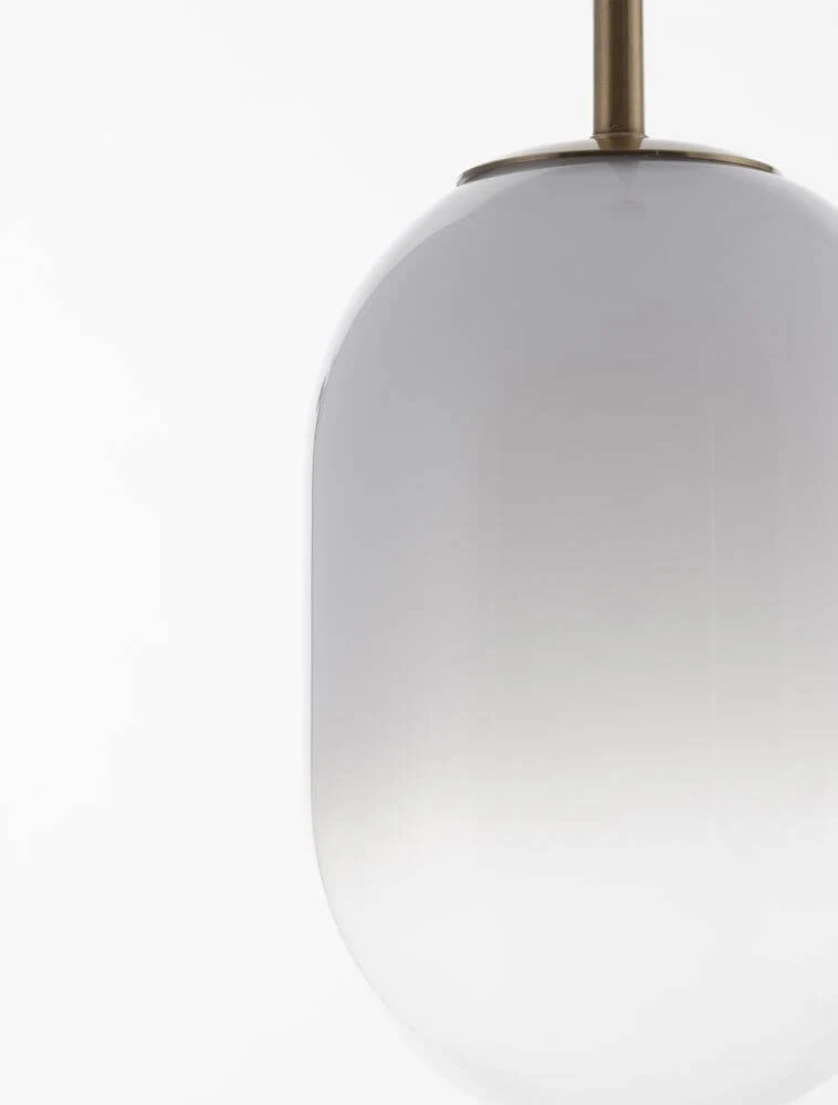Chrysi Pendelleuchte Gold, Weiß