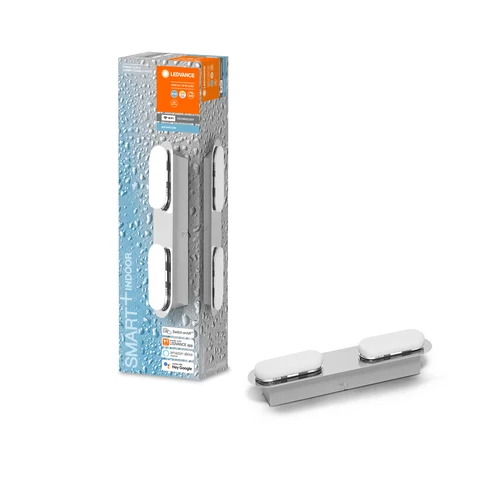 LEDVANCE Wifi SMART+ ORBIS DUPLO Bad LED Wandleuchte 30cm Tunable Weiß 15W / 3000-6500K weiß