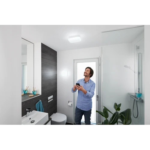 LEDVANCE Wifi SMART+ ORBIS LED AQUA Bad Deckenleuchte 20cm Tunable Weiß 12W / 3000-6500K