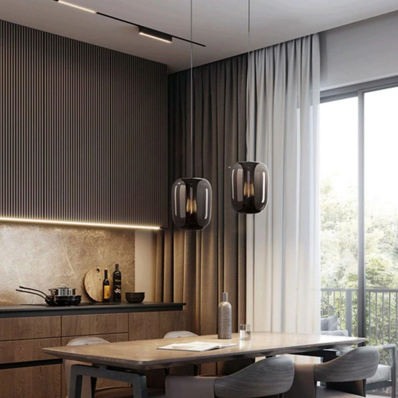Savannah Glass Pendant Lighting Fixtures By Euroselle