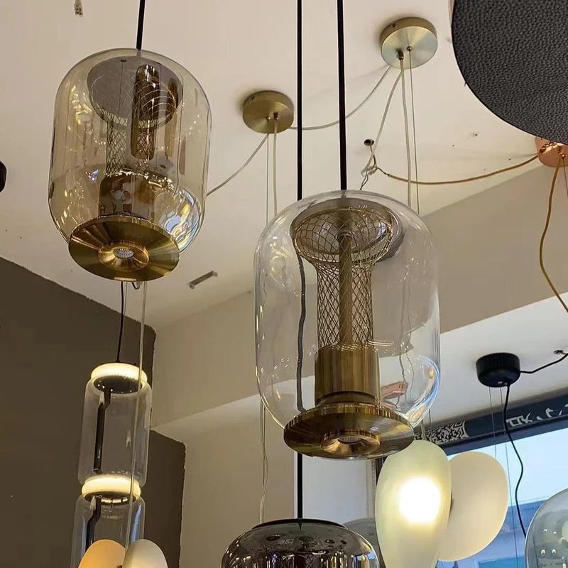 Savannah Glass Pendant Lighting Fixtures By Euroselle